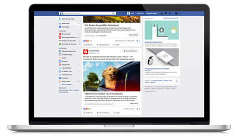 Demo Facebook Anzeige Autokredit