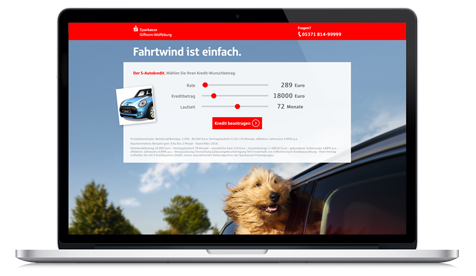 Demo Landingpage Autokredit