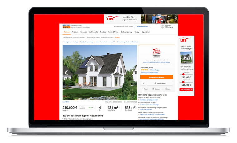 Banner Immobilienfinanzierung LBS